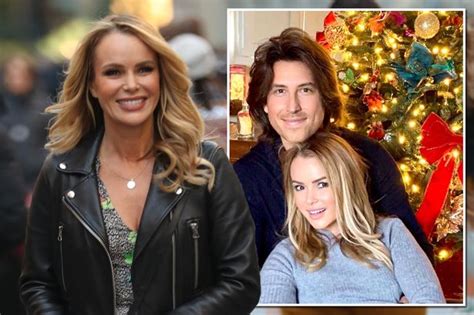 Bgt Babe Amanda Holden Rocks Racy Knee High Boots After Thrilling With