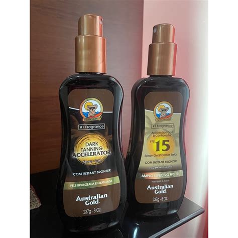 Kit Australian Gold Dark Tanning Accelerator Instant Bronzer 237g