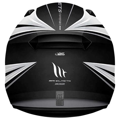 MT Helmets Matrix Incisor Full Face Helmet White | Motardinn
