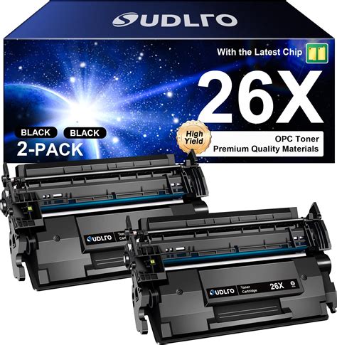 Amazon.com: HP 26X Black High-yield Toner Cartridge | Works with HP ...