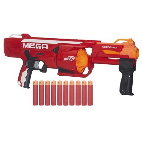 Dardos Nerf Mega - Lança Dardos Nerf - N Strike Mega Rotofury