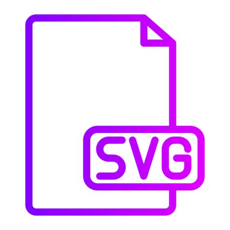 svg generic gradient outline icon