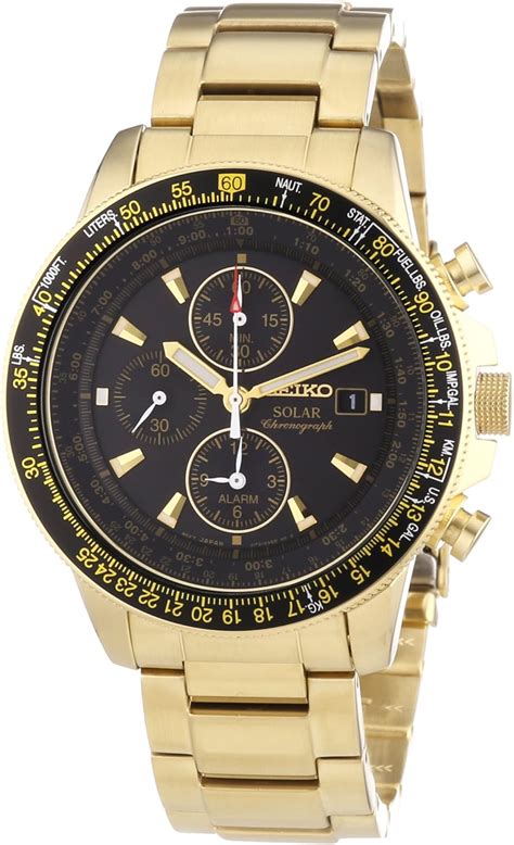 Seiko Ssc P Montre Homme Quartz Chronographe Alarme