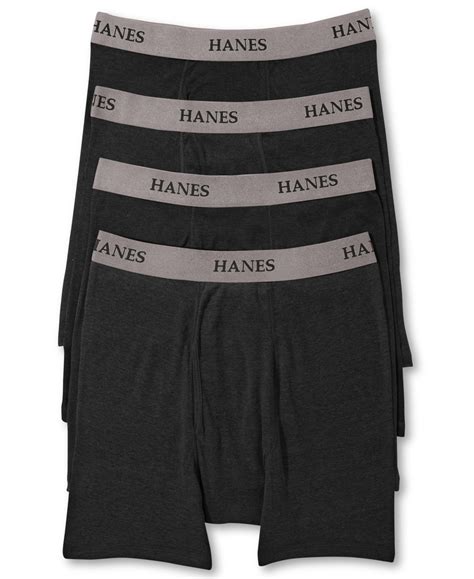 Hanes Platinum Mens Underwear Boxer Brief 4 Pack Mens Underwear