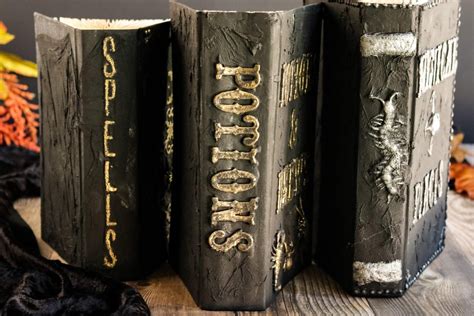 DIY Spell Book Perfect for Harry Potter Lovers!