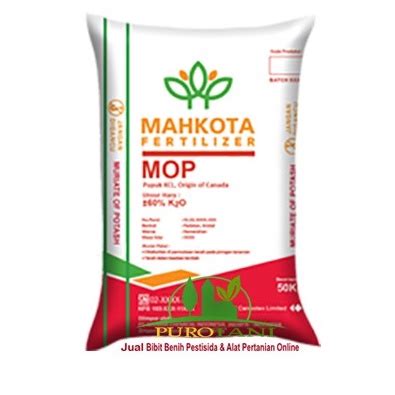 Jual Pupuk KCL Mahkota Origin Of Canada 1KG Repack Shopee Indonesia