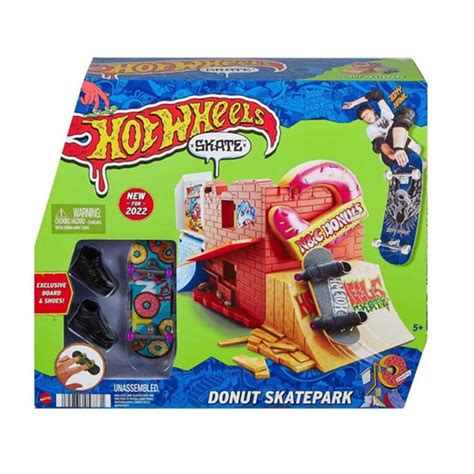 Pista De Patinaje Con Dona Skate Hot Wheels