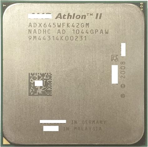 Cpu Athlon Ii X Ghz Quad Core Cpu Processor Adx Wfk Gm