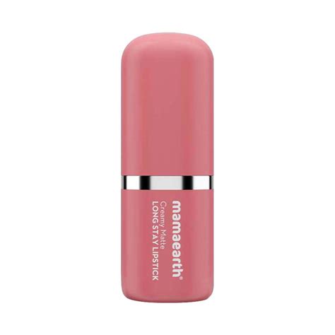 Buy Mamaearth Creamy Matte Long Stay Lipstick Hibiscus Nude 4 2 G Online At Best Price In