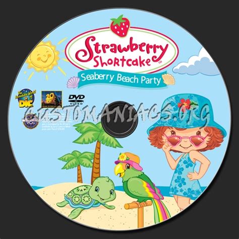 Strawberry Shortcake Seaberry Beach Party dvd label - DVD Covers ...