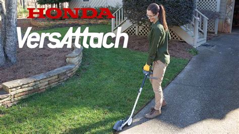 Honda Versattach Edger Attachment Operation