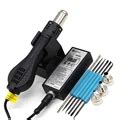 Yarboly 8858 Portable BGA Rework Solder Station Hot Air Gun Hair Dryer Heat Blower Gun