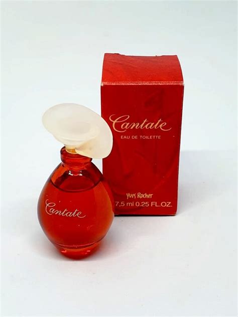 Miniature De Parfum Cantate Yves Rocher Miniatures De Parfum