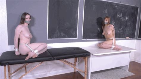 A Tight Naked Hogtie Seems Like A Fitting Day For Hazel And Rebecca S Wierd Day To End K Video