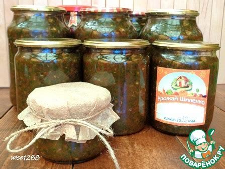 Пряная приправа из петрушки – кулинарный рецепт