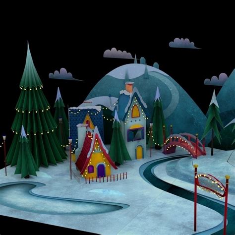 Cbeebies Christmas Ident Behance