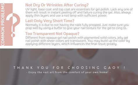 Amazon.com: GAOY Gel Nail Polish Kit, 3 Colors 16ml Jelly Pink Nude ...