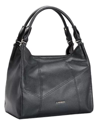 Bolsa Chenson Feminina Tote Ombro Média 83867 Cor Preto MercadoLivre