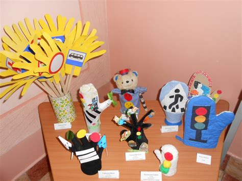 Поделки по ПДД для детского сада своими руками: аппликации на тему