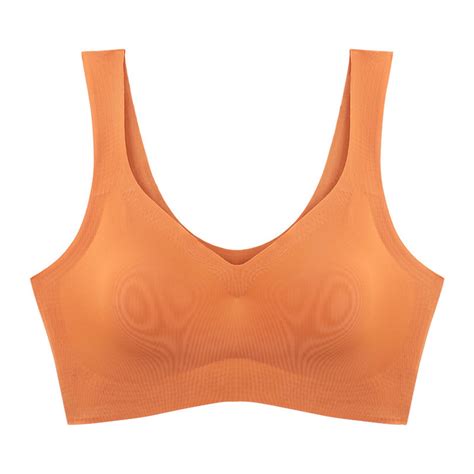 Hapimo Everyday Sports Bra Wireless For Women Push Up Ultra Light Lingerie Shockproof Camisole