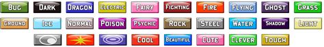 Download Pokemon Type Buttons Free To Use By Generalgibby On Deviantart