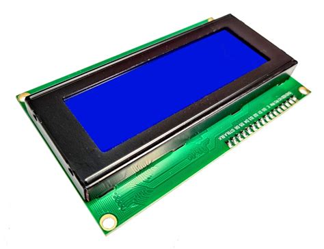 Дисплей LCD 2004 I2C - купить в duino.ru