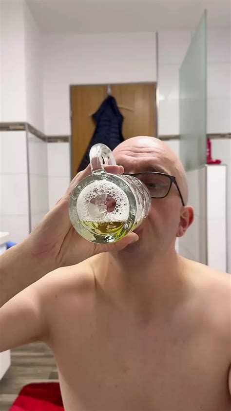 Slave Christoph Drinks His Own Piss Gay Amateur Porn Feat Devoter Xhamster