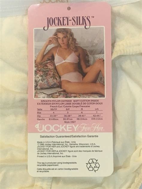 Nwt Size Vtg Vintage Jockey Silks French Cut Bikini Panties Nylon Cotton High Leg Etsy