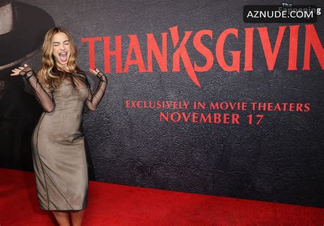 Addison Rae Displays Her Sexy Tits At The Thanksgiving Screening In La Aznude