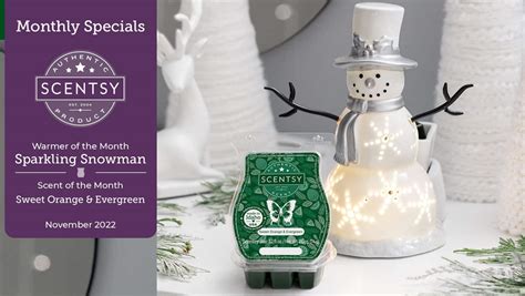 November Scentsy Warmer Amandi Sarena