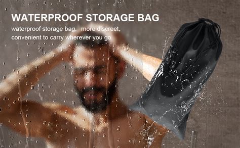 Amazon In Pocket Pussy Male Masturbator Drying Stick Waterproof Storage Bag Double