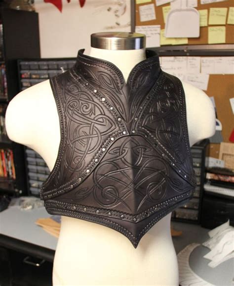 Cuirass Wip Part Of A Leather Armor Full Suit Inspired By Artorias From Dark Souls The