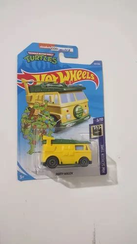 Hot Wheels Party Wagon Tartarugas Ninjas Tmnt 2020 Lacrado Parcelamento Sem Juros