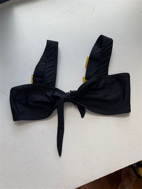 Bow Tie Bikini Top Women S Fashion Swimwear Bikinis Swimsuits On