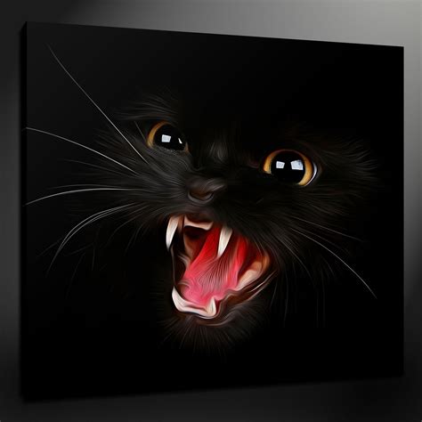 20 Ideas of Bring Feline Flair to Your Home Decor with Cat Canvas Prints