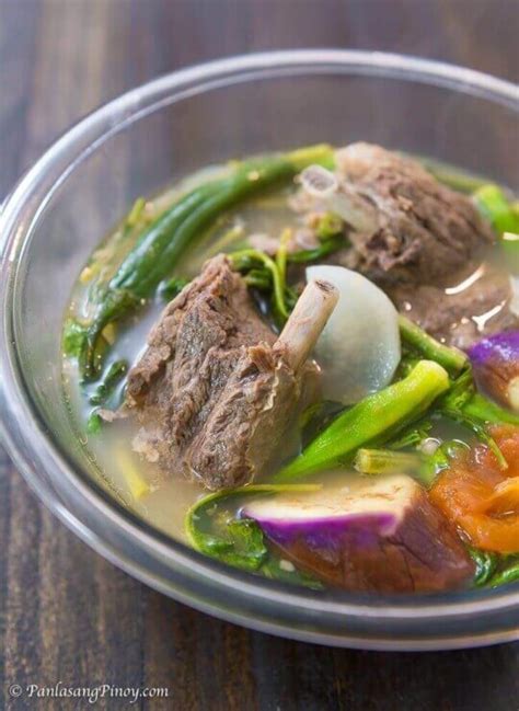 Beef Ribs Sinigang - Panlasang Pinoy