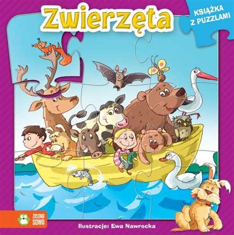 Ksi Ka Z Puzzlami Zwierz Ta Opracowanie Zbiorowe Ksi Ka W