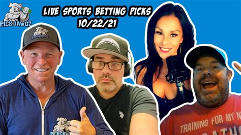 Live Sports Betting Picks 10 22 21 NBA MLB CFB NHL Picks Betting