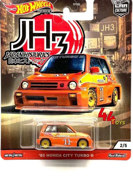 Hot Wheels Honda City Turbo Ii Car Culture Premium