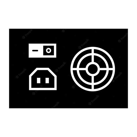 Premium Vector Power Supply Icon Logo Vector Design Template