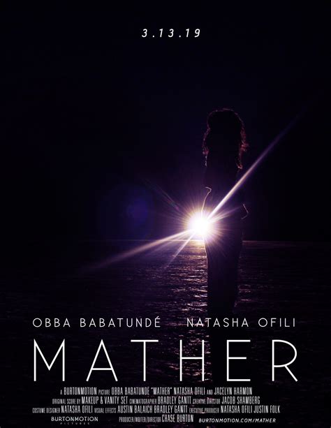 MATHER | Burtonmotion Pictures