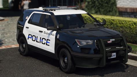 Non Els Dls Dlc Add On Rockford Hills Police Bh Pack V Gta Mod