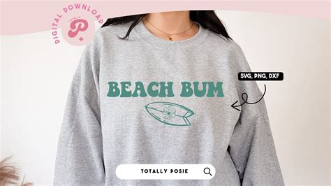 Beach Bum Svg Beach Svg Files For Cricut Beach Vibes Etsy