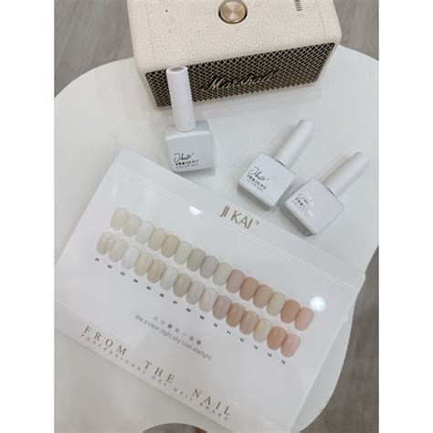 Set sơn tone trắng nude Jikai 15 màu Shopee Việt Nam