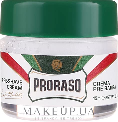 Proraso Green Line Pre-Shaving Cream (мини) - Крем до бритья с ...