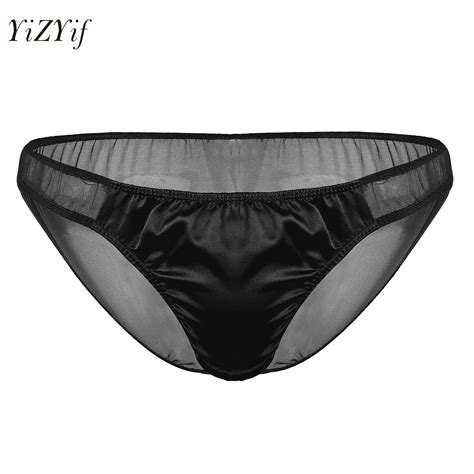 Aliexpress Buy Gay Mens Lingerie Briefs Underwear Sissy Panties Soft Breathable Sheer Mesh