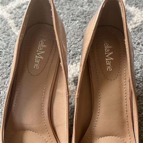 Bella Marie Shoes Bella Marie Nude Heel Size Poshmark
