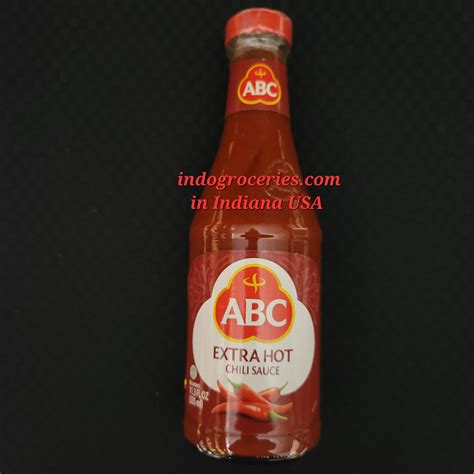 Abc Saos Sambal Ekstra Pedas Extra Hot Chili Sauce Ml Oz