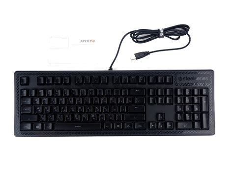 Обзор и тест игровой клавиатуры SteelSeries Apex 150 — i2HARD