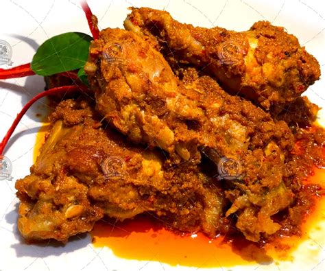 resep rendang ayam rendang ayam masakan padang asli randang ayam